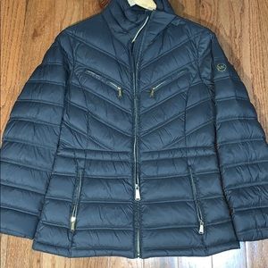 Grey Michael Kors Lightweight Jacket